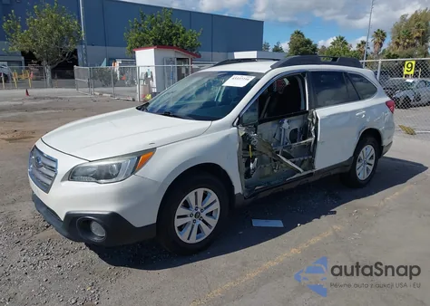 2016 Subaru Outback 2.5I Premium z USA, uszkodzony, nr VIN 4S4BSACC2G3360339